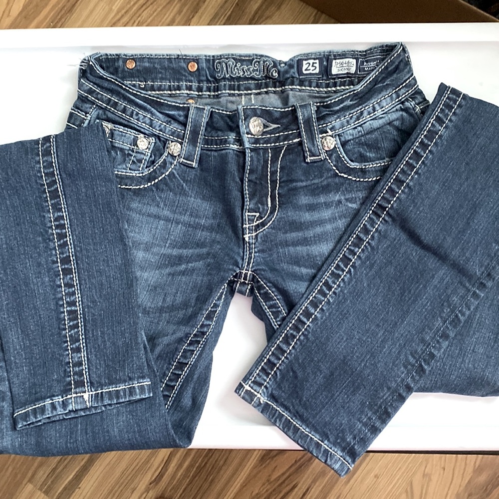 Miss Me Skinny Distressed Jeans